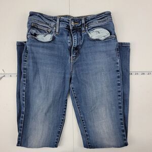 Levi's 721 high rise skinny jeans 27 blue‎ denim 2484 womens 27x29